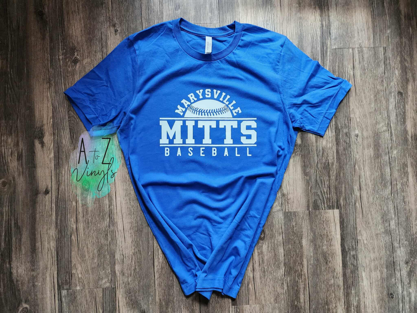 Adult Unisex Royal- Marysville Mitts Baseball