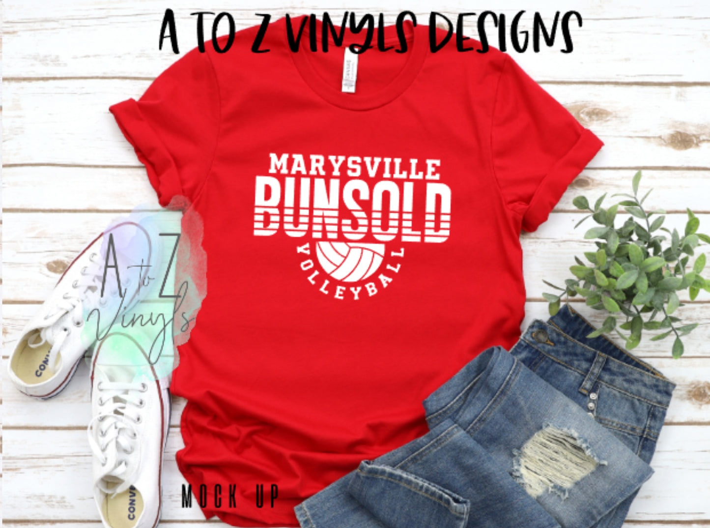 Adult Unisex- Marysville Bunsold Volleyball 2