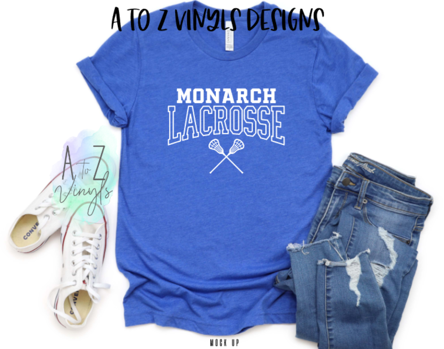 Adult Unisex heather royal- Monarch Lacrosse