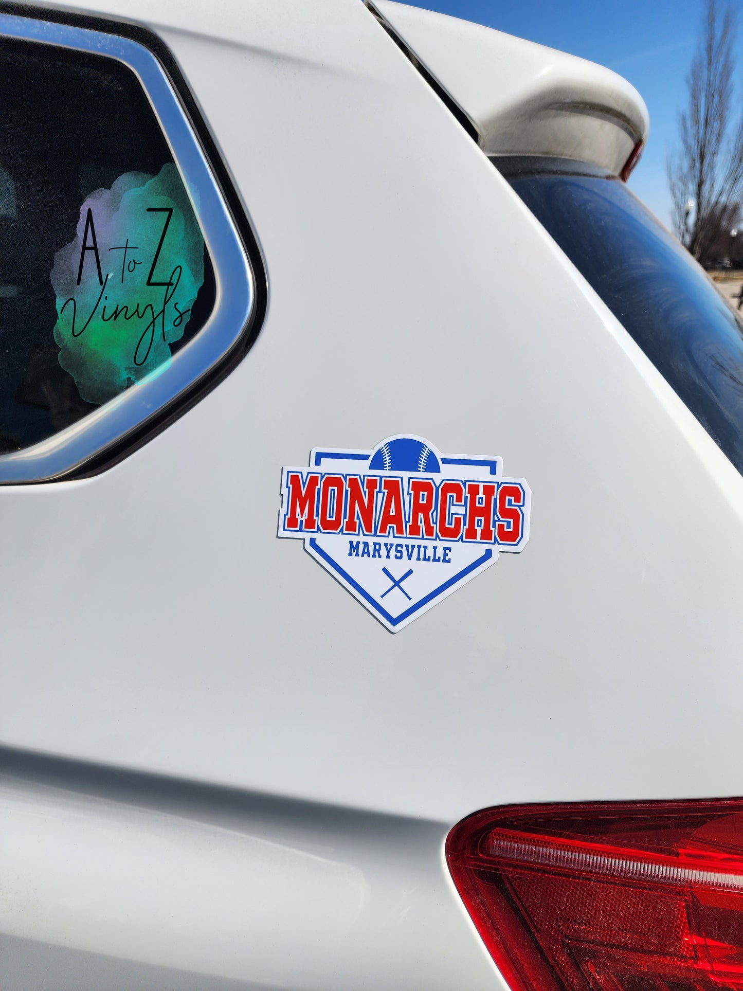 Car Magnet- Monarchs Marysville Baseball