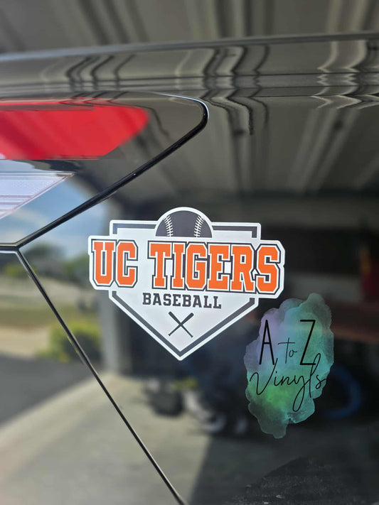 Car Magnet- UC Tigers baseball