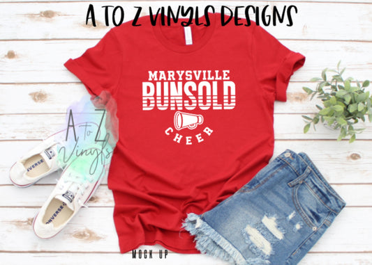 Adult Unisex- Marysville Bunsold Cheer