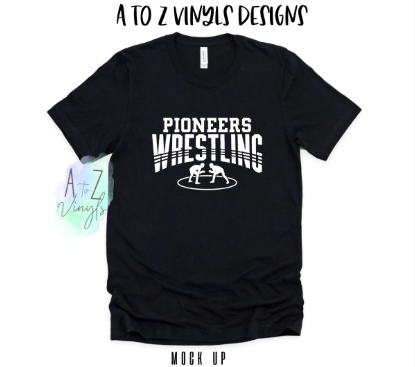 Adult Unisex Black - Pioneers Wrestling