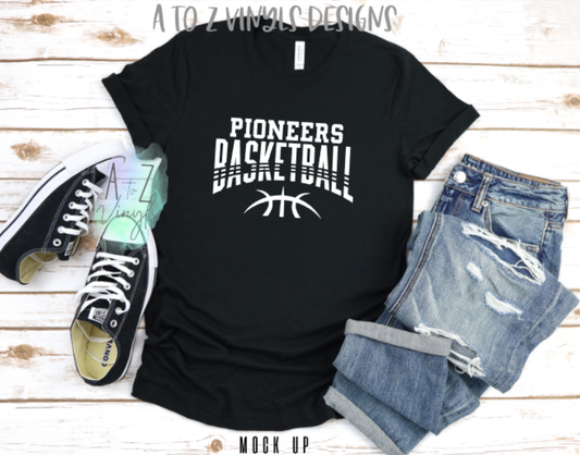 Adult Unisex Black - Pioneers Basketball