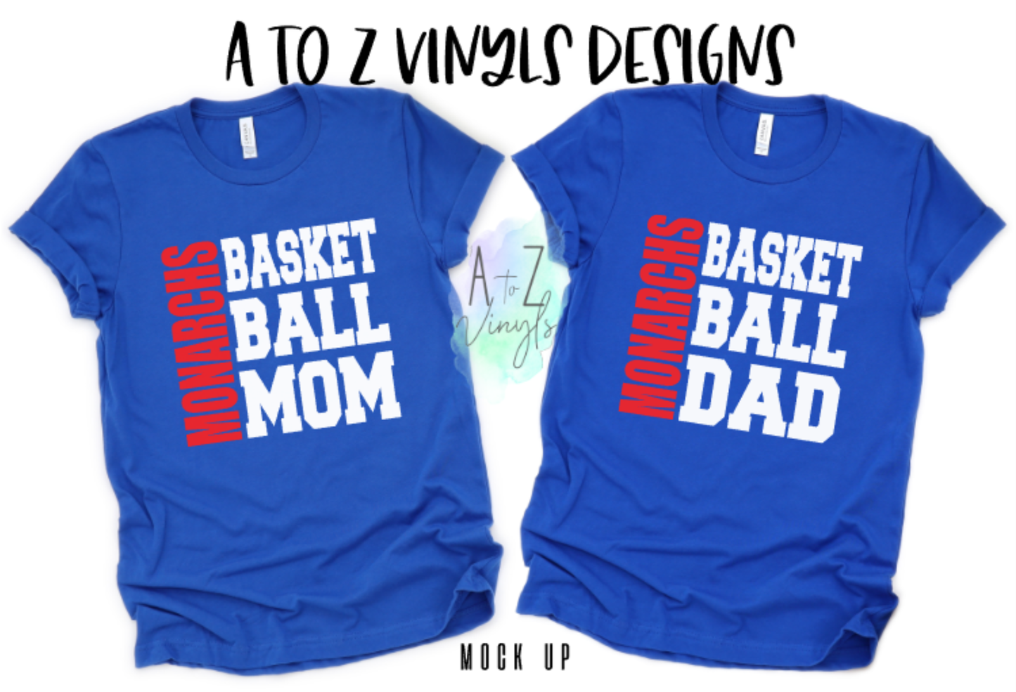 Adult Unisex Royal- Monarchs Basketball Mom/Dad