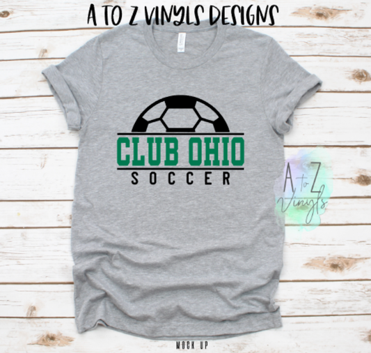 Adult Unisex Light grey- Club Ohio