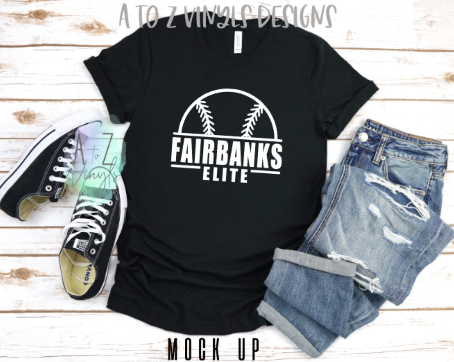 Adult Unisex Black - Fairbanks ELITE baseball