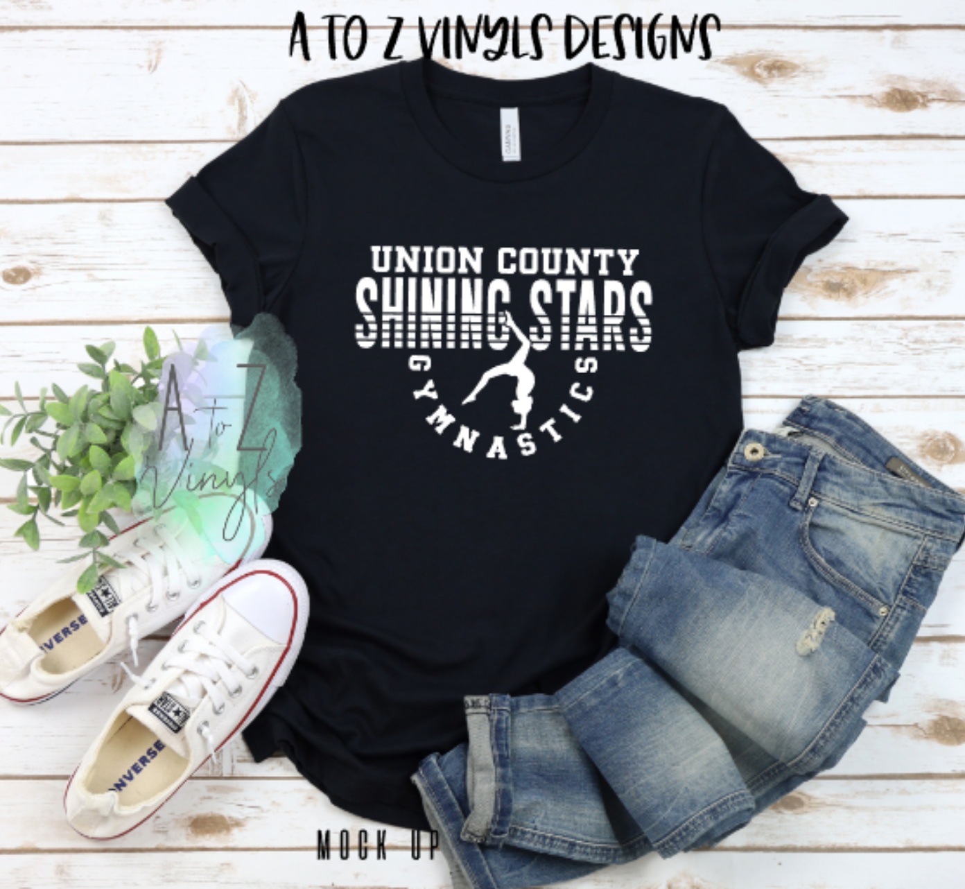 Adult Unisex Black- Union County Shining Stars