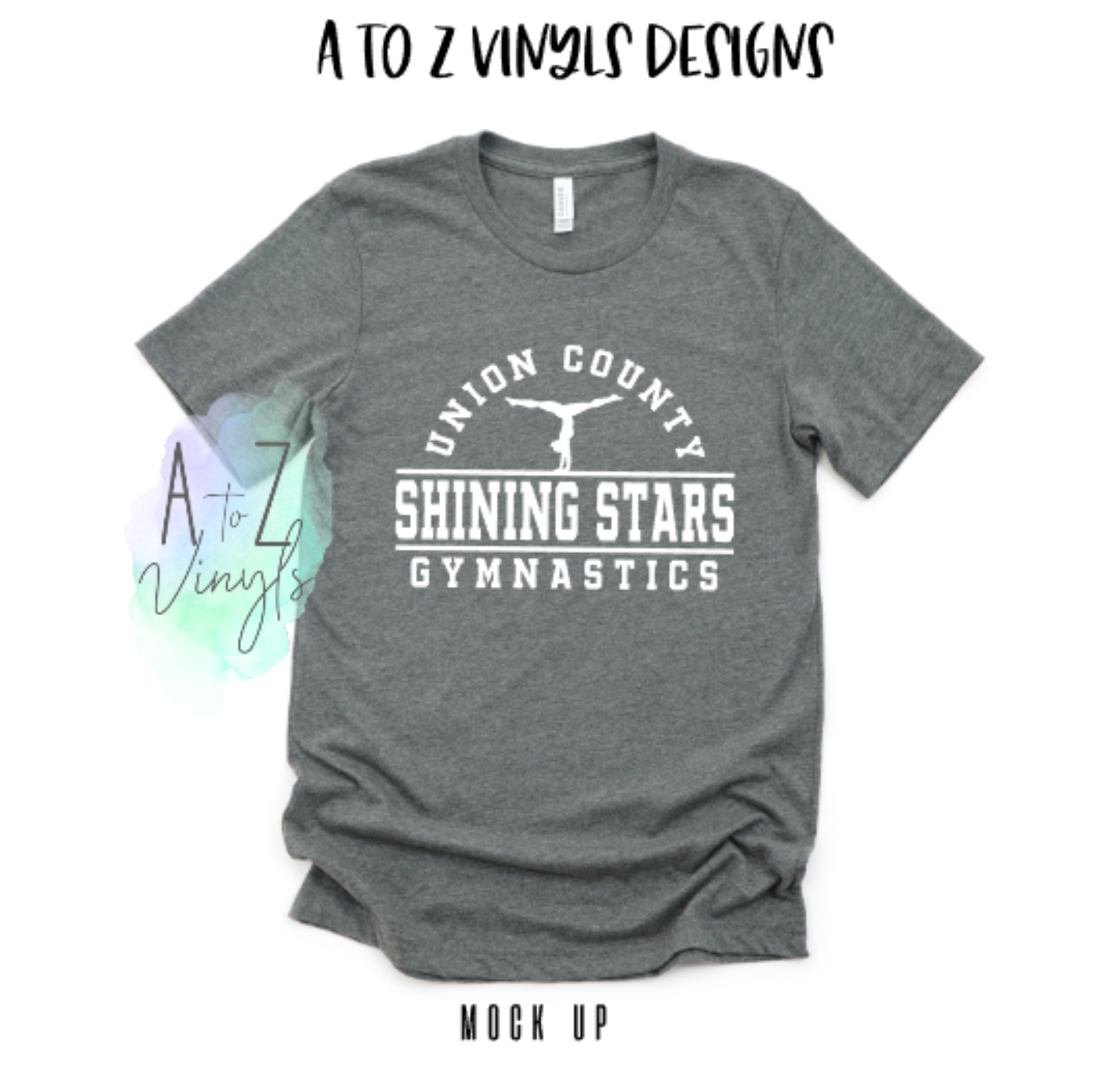 Adult Unisex grey- Union County Shining Stars