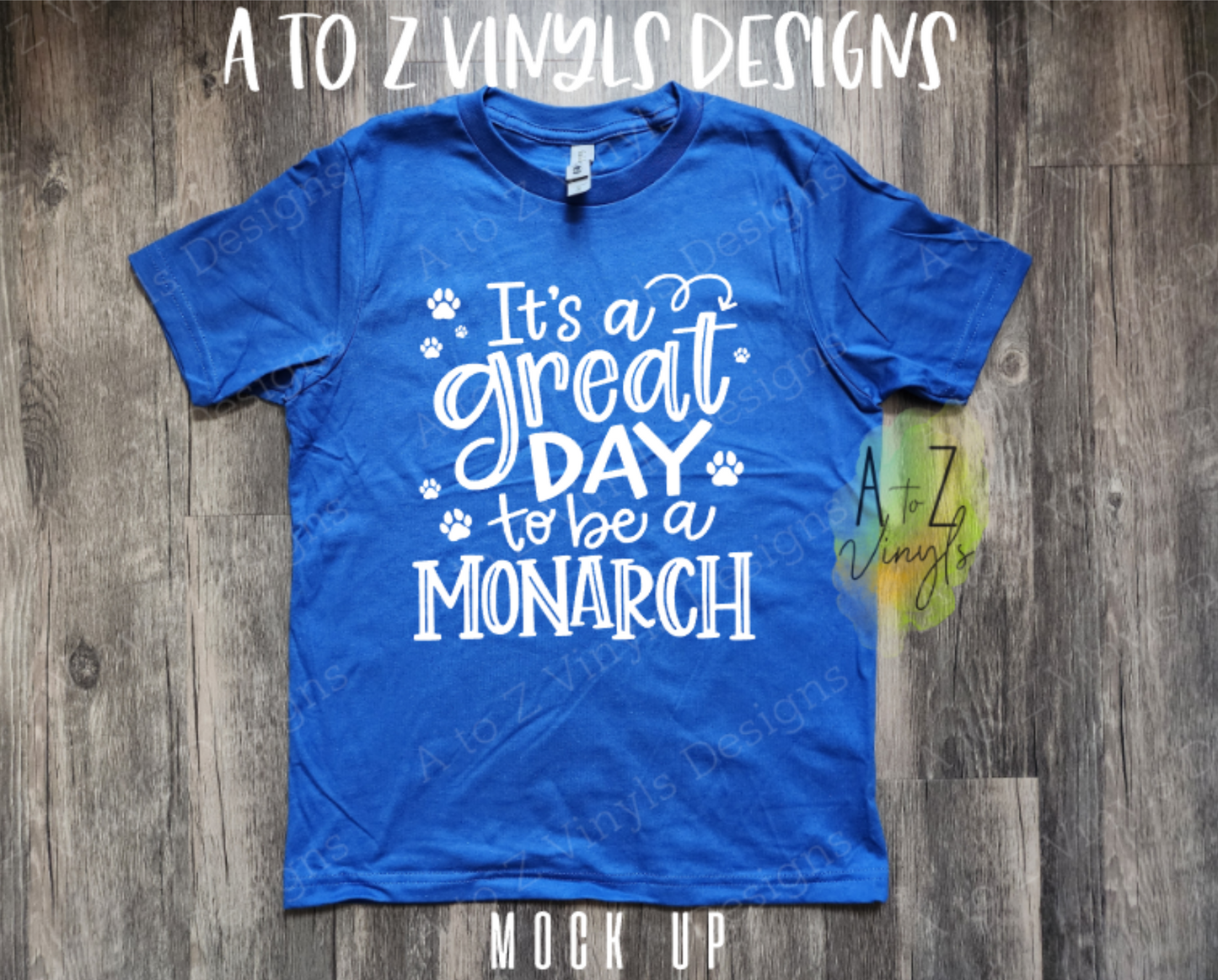 Royal tee - It's a great day to be a Monarch
