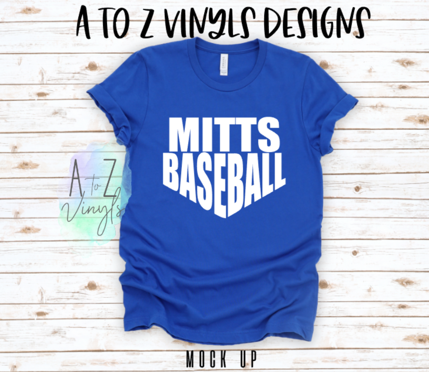 Adult Unisex Royal- Mitts Baseball