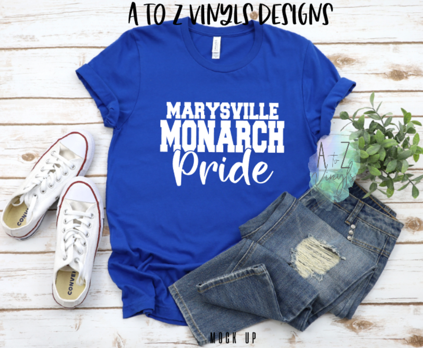 Adult Unisex Royal- Marysville Monarch pride