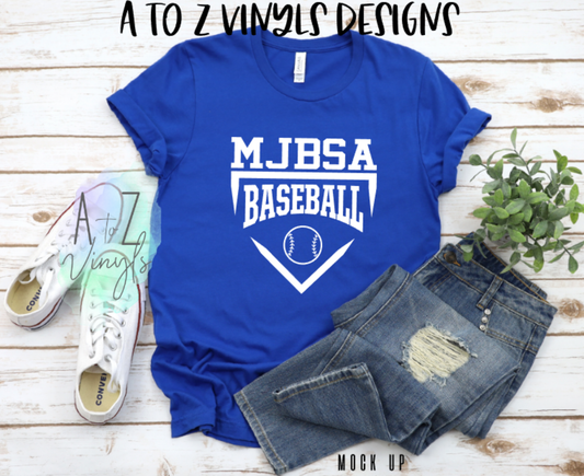 Adult Unisex Blue - MJBSA Baseball