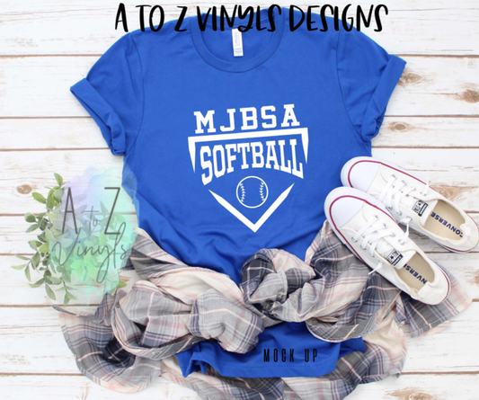 Adult Unisex Blue - MJBSA Softball