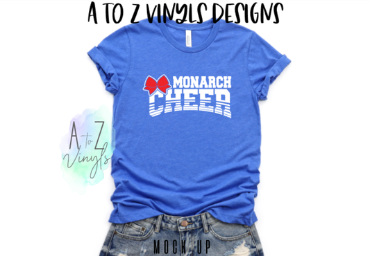 Adult Unisex Heather royal- Monarch Cheer