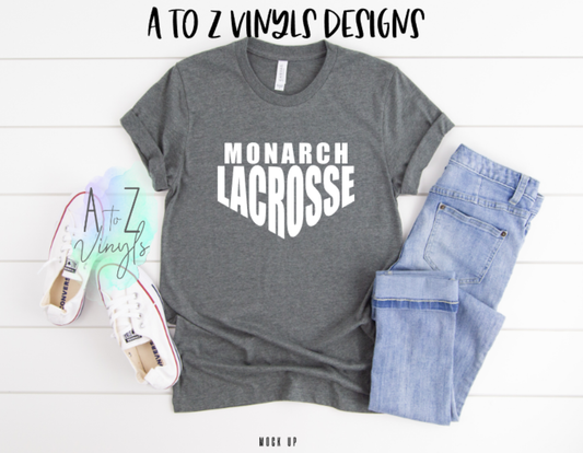 Adult Unisex Grey- Monarch Lacrosse