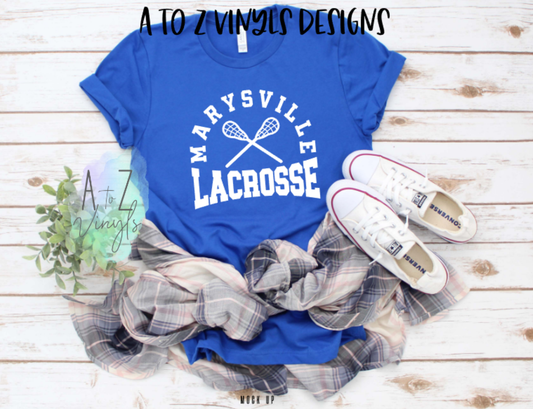 Adult Unisex Royal- Marysville Lacrosse