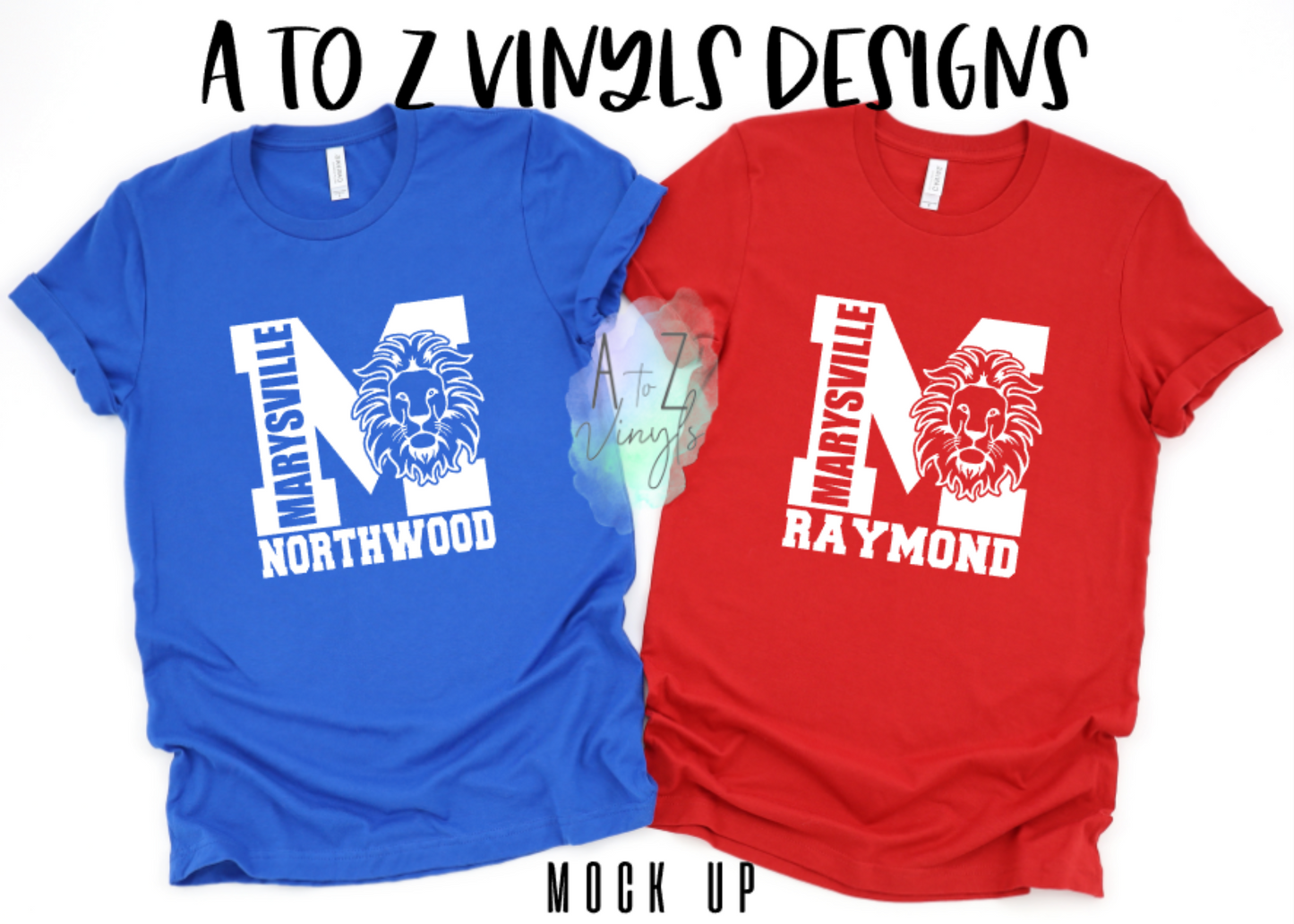 Adult Unisex tee- Marysville schools design 3