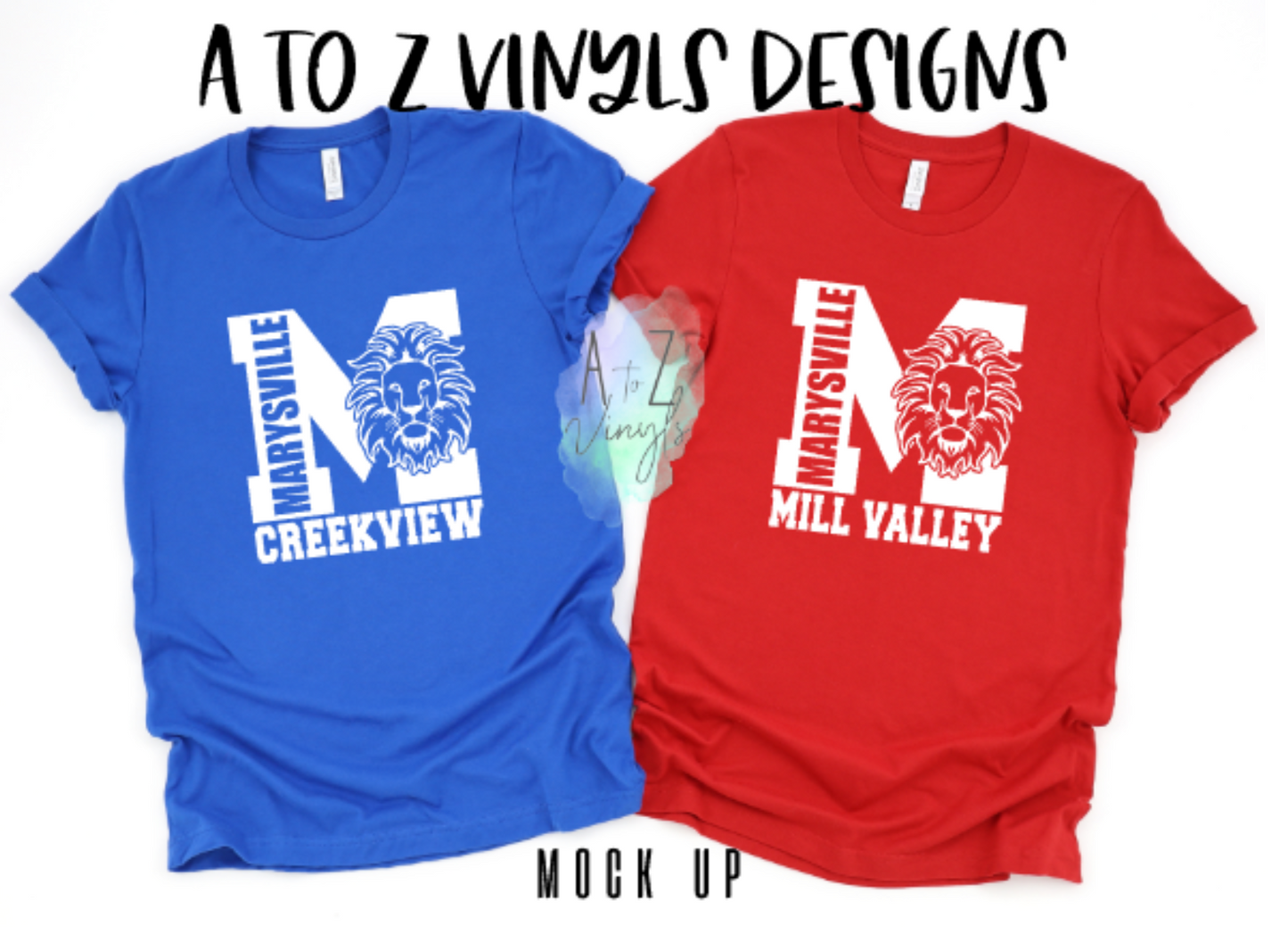 Adult Unisex tee- Marysville schools design 3