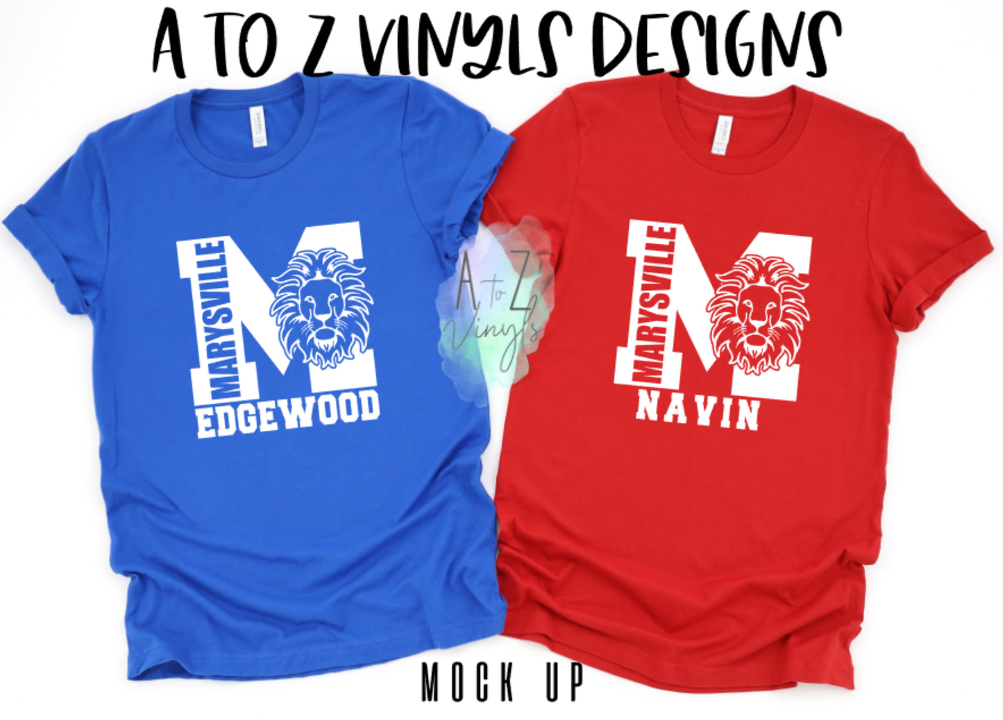 Adult Unisex tee- Marysville schools design 3