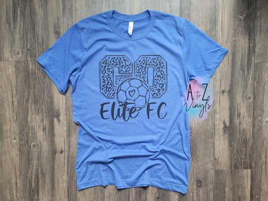 Adult Unisex Heather Royal- Leopard Go Elite FC