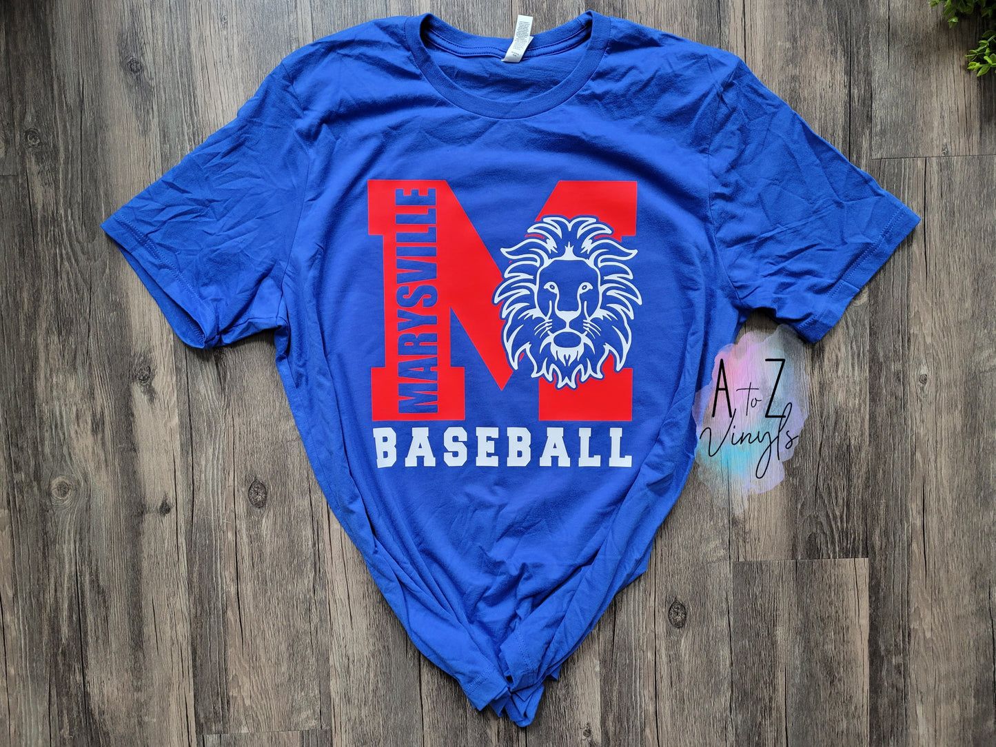 Adult Unisex Royal- Marysville Baseball