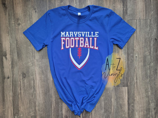 Adult Unisex Royal- Marysville Football