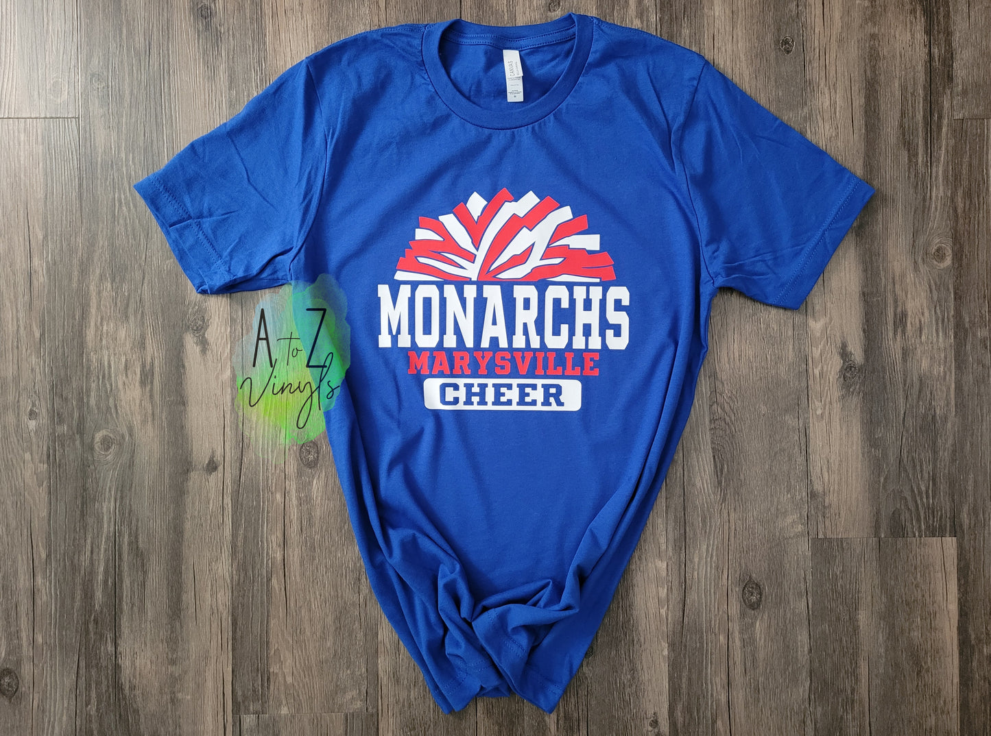 Adult Unisex Royal- Marysville Monarchs cheer