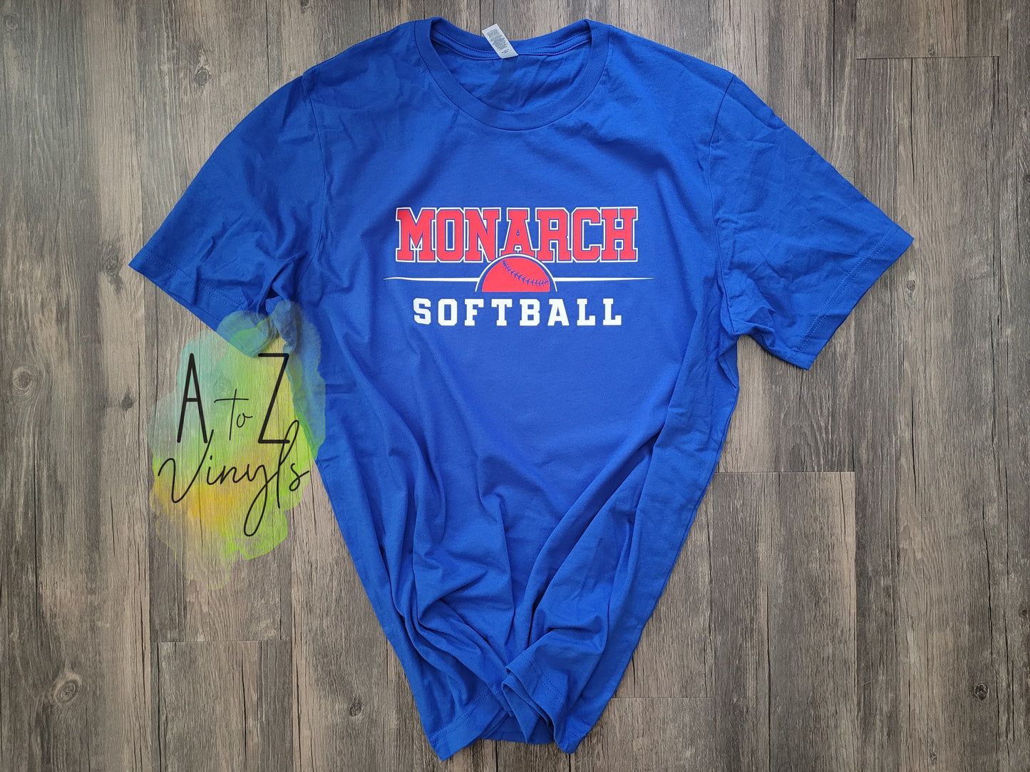 Adult Unisex Royal- Monarch softball