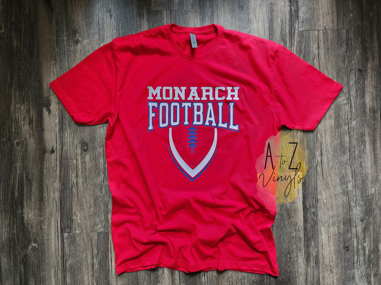 Adult Unisex Red- Monarch Football