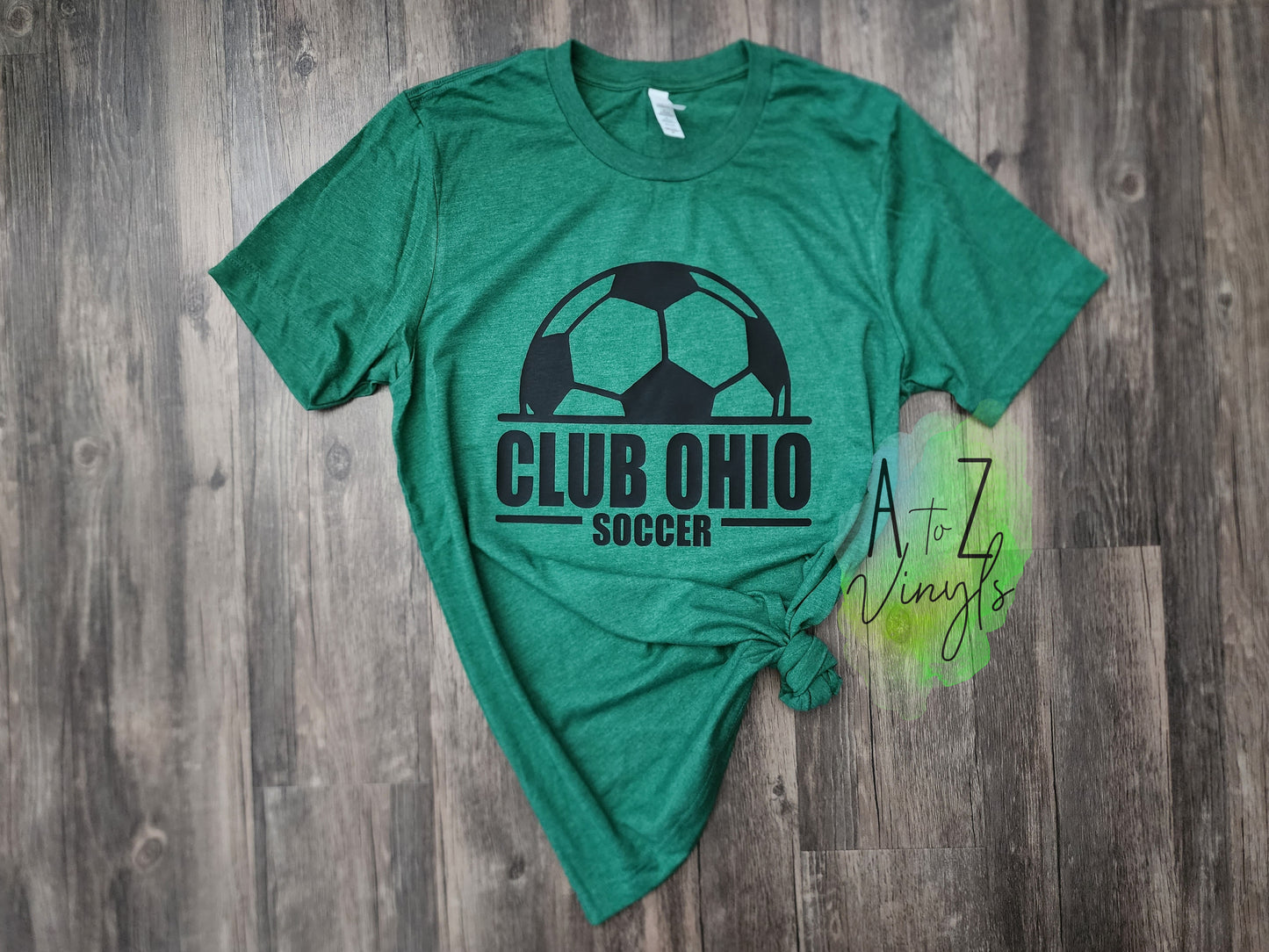 Adult Unisex Heather green- Club Ohio soccer