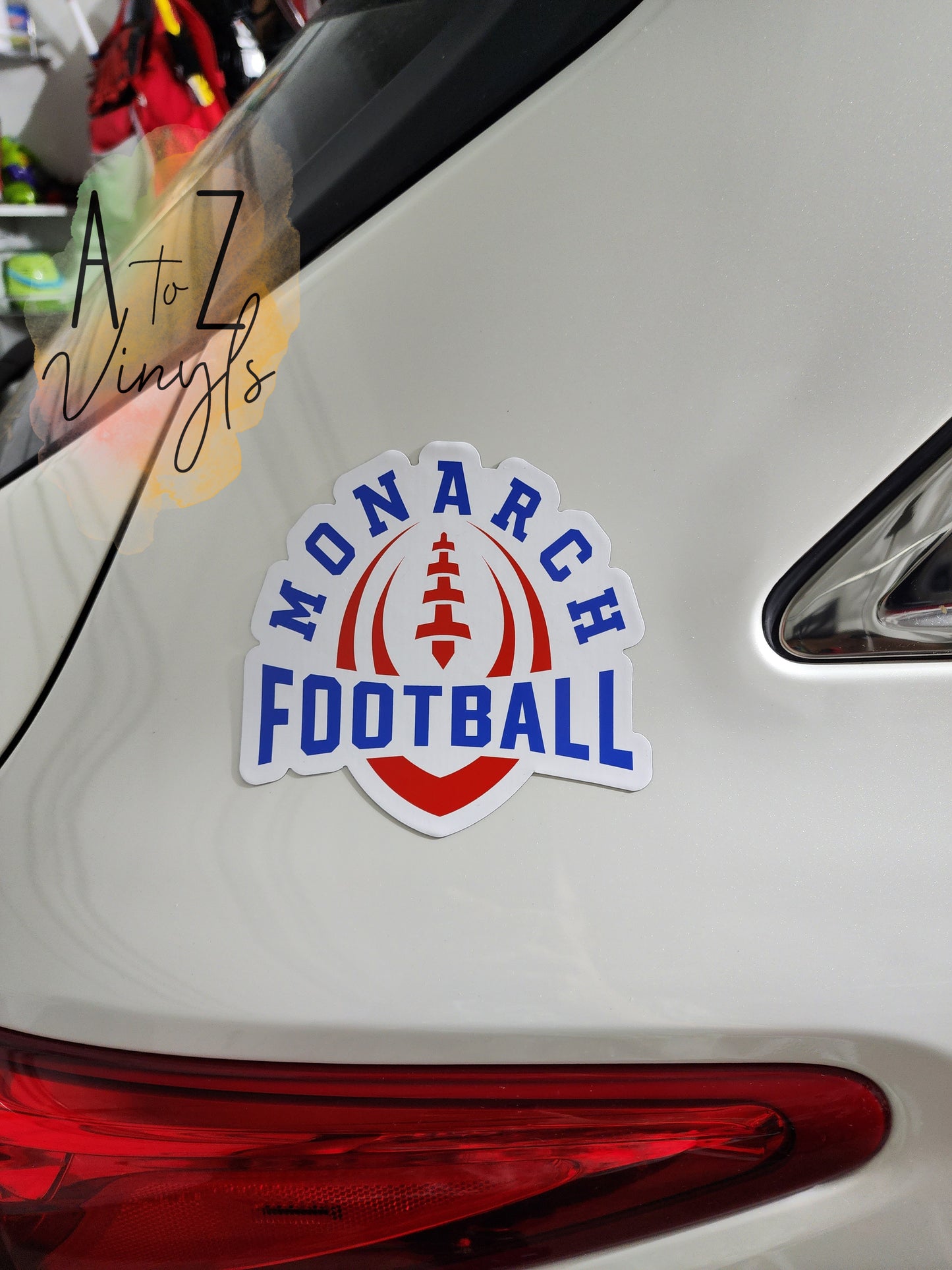 Car Magnet- Monarch Football