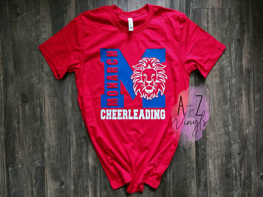 Adult Unisex red - Monarch Cheerleading