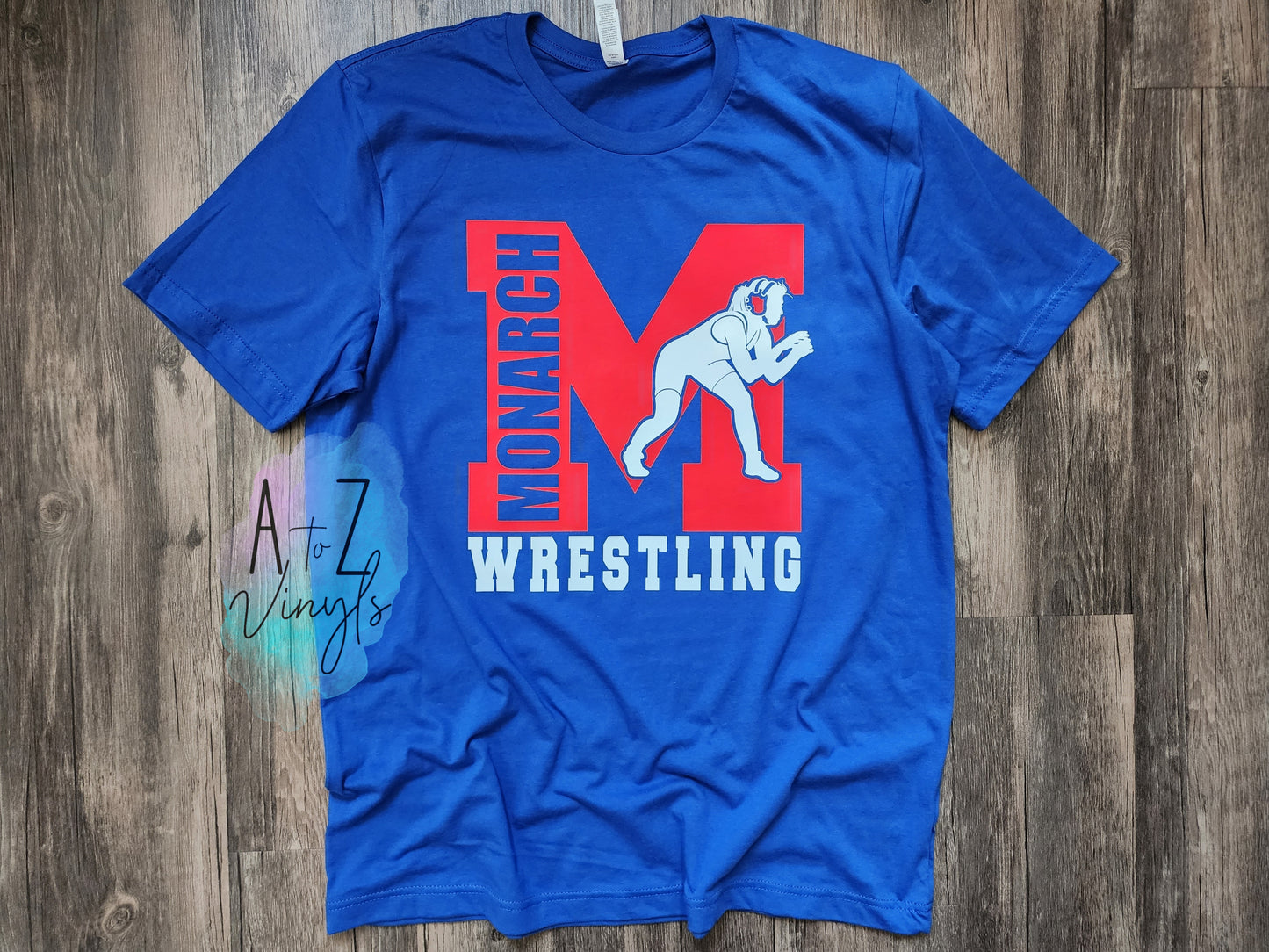 Adult Unisex Royal blue- Girls Monarch Wrestling