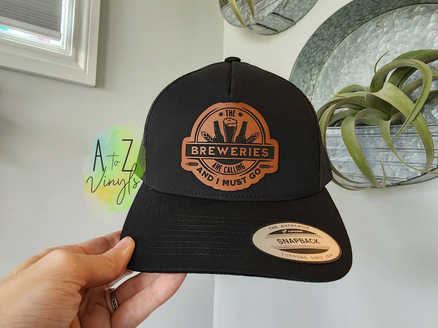 Hat - mens Black Breweries design