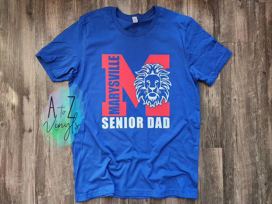 Adult Unisex Royal- Marysville Senior Dad