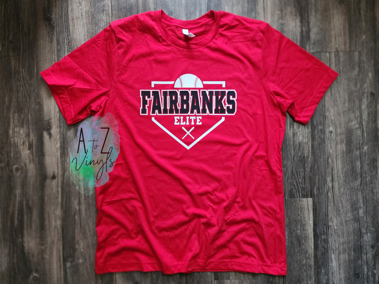 Adult Unisex Red- Fairbanks ELITE baseball