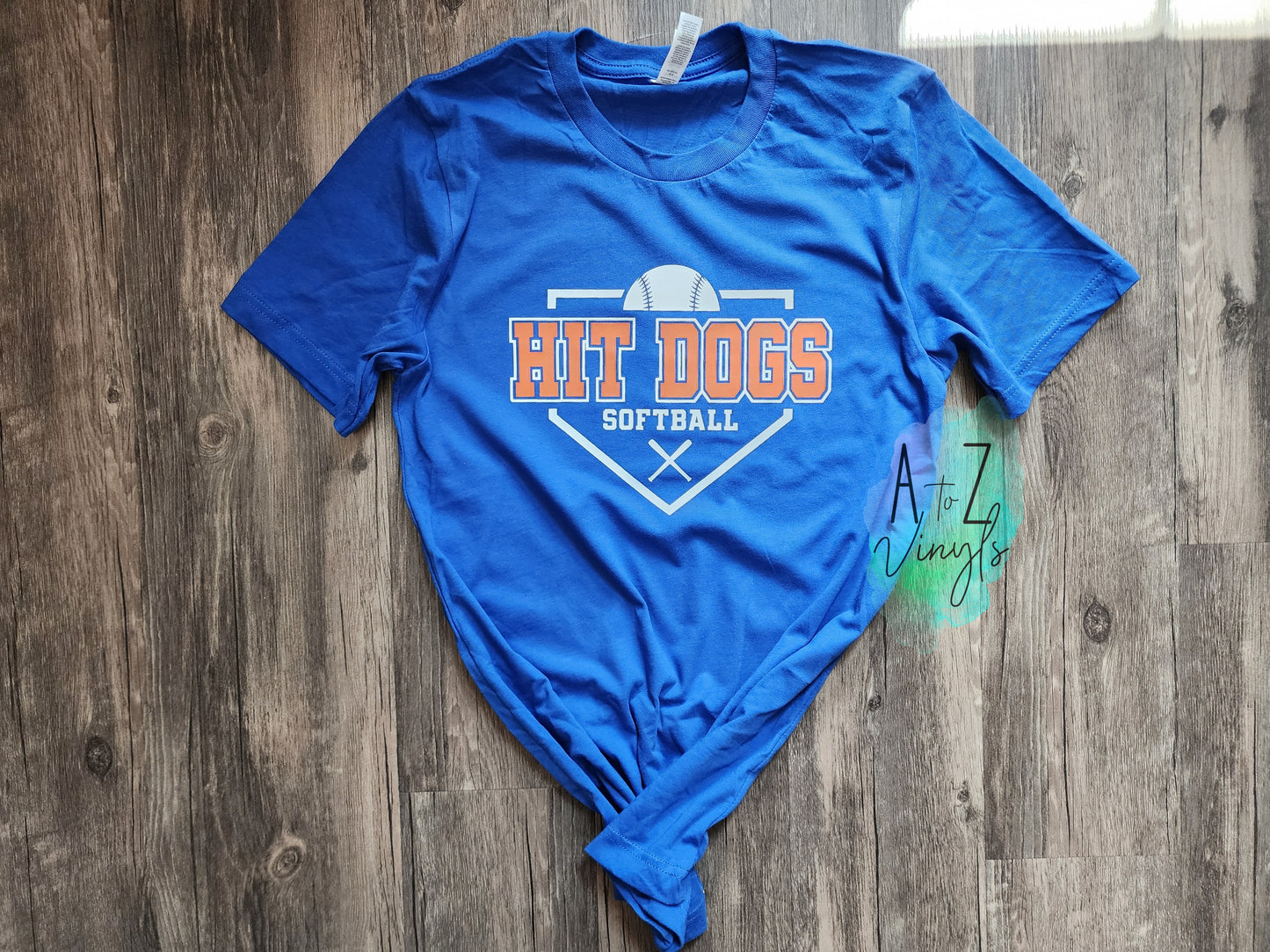 Adult Unisex Royal - Hit Dogs softball/baseball