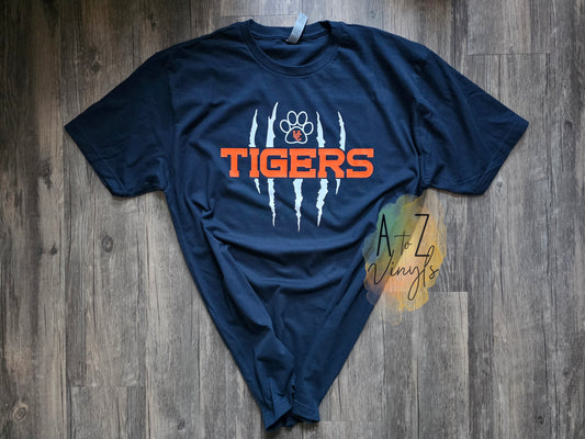 Adult Unisex  - Tigers Scratch design