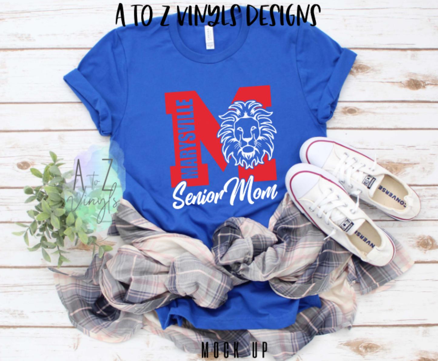 Adult Unisex Royal- Marysville Senior Mom