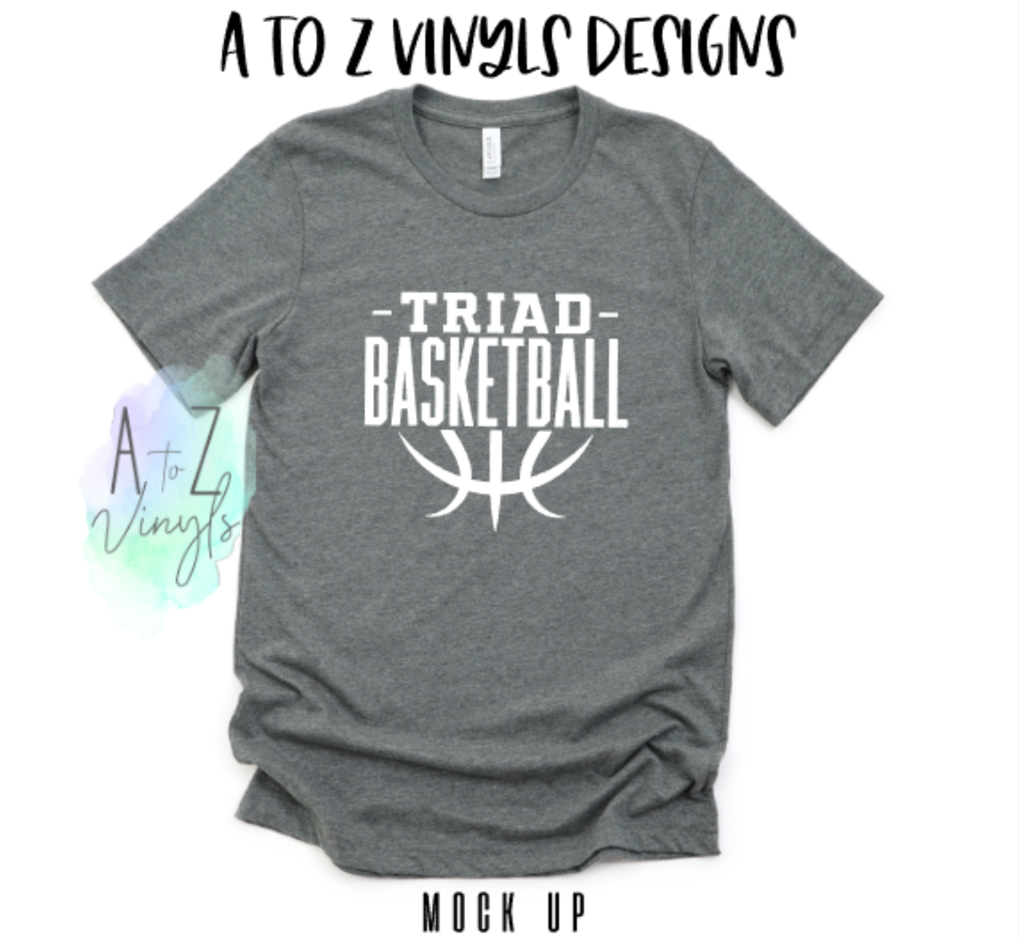 Adult Unisex Grey - Triad Basketball