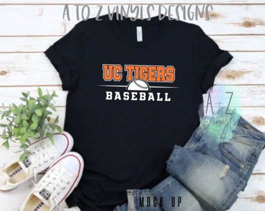 Adult Unisex  - UC Tigers baseball 3