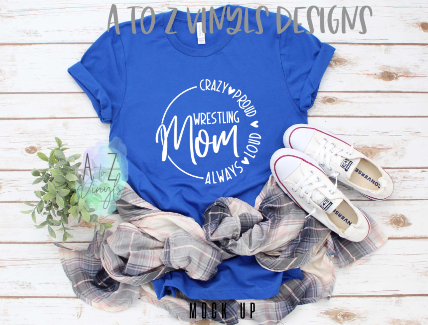 Adult Unisex Royal- westling mom