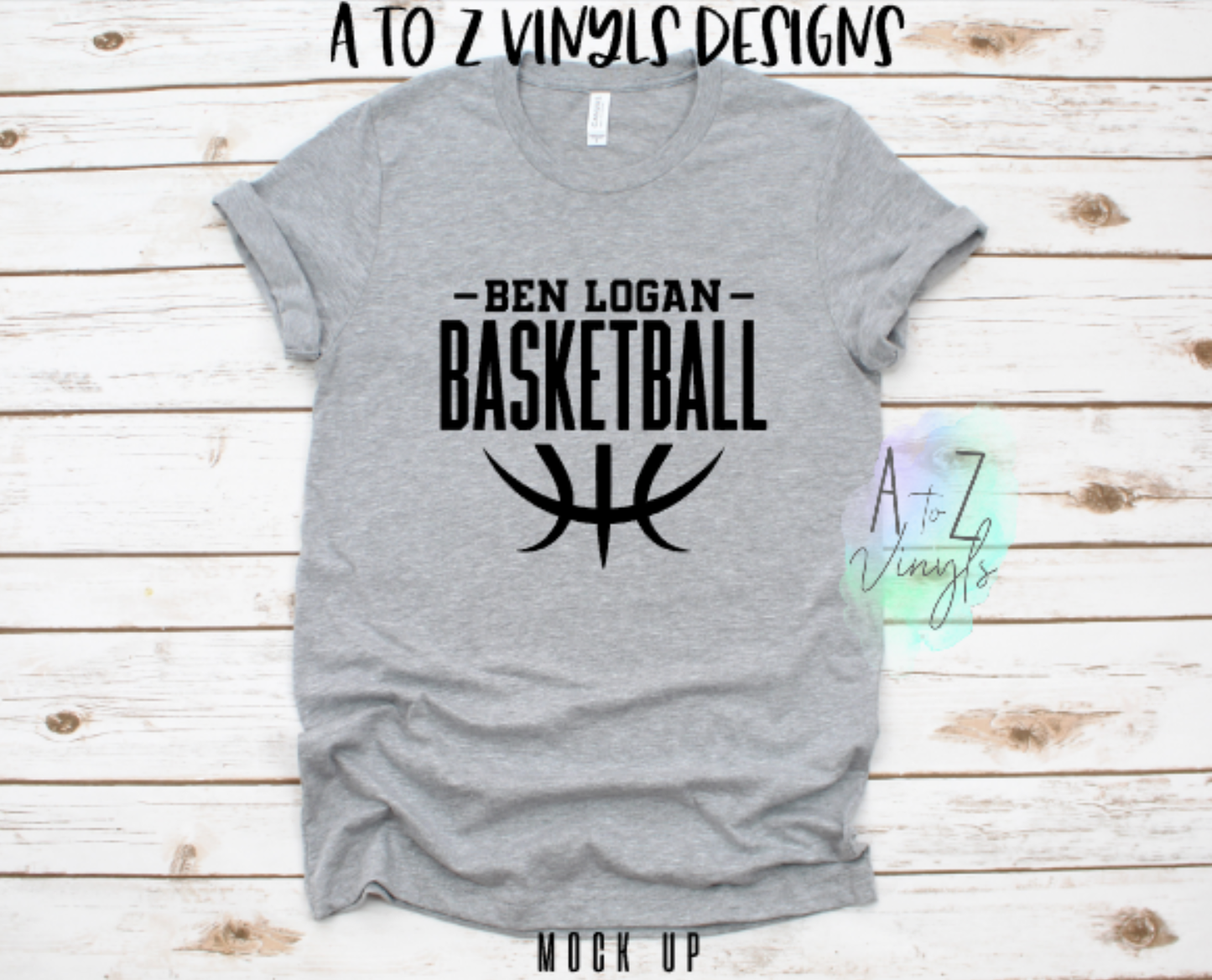 Adult Unisex Light Grey- Ben Logan Basketball