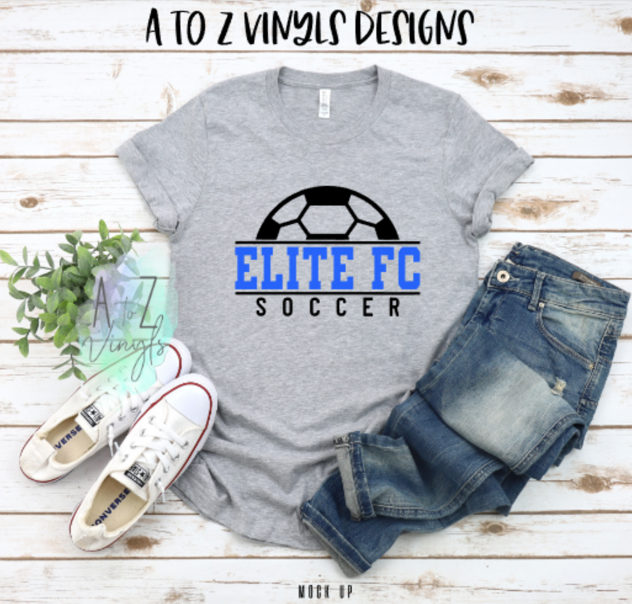 Adult Unisex Light grey - Elite FC Soccer