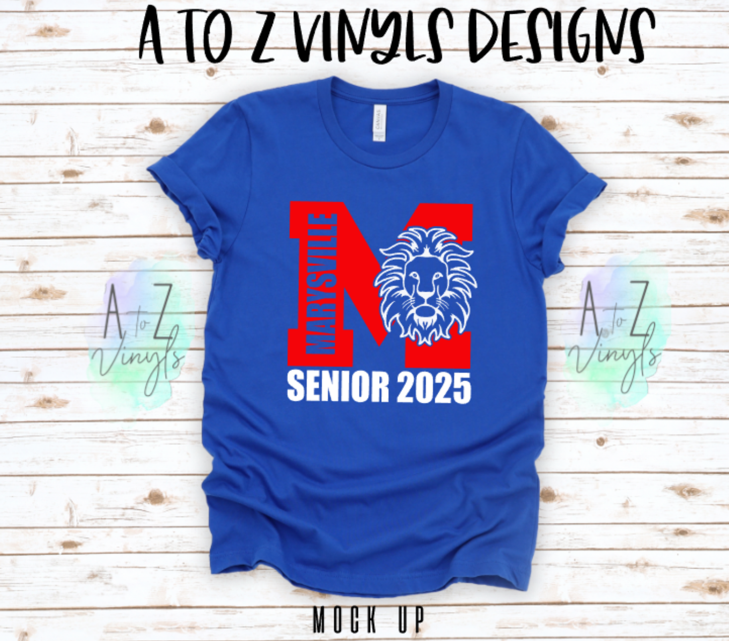 Adult Unisex Royal- Marysville Senior 2025