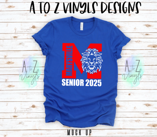 Adult Unisex Royal- Marysville Senior 2025