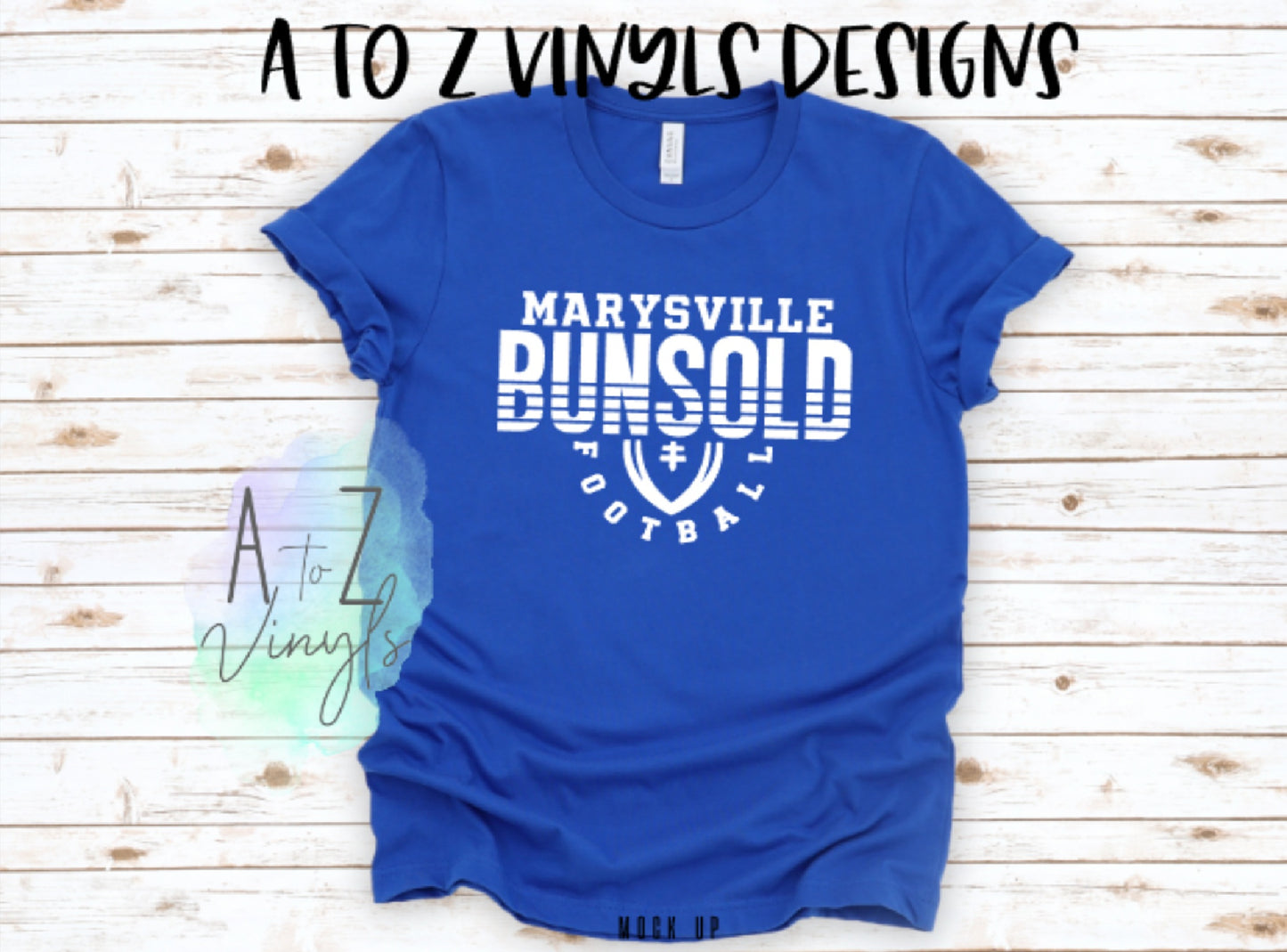 Adult Unisex- Marysville Bunsold Football