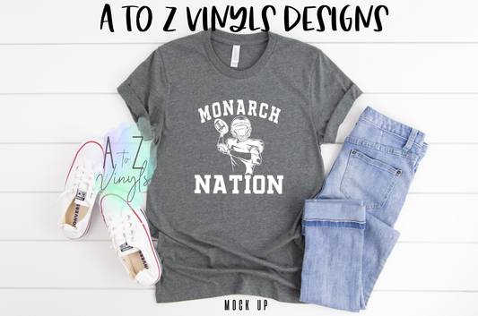 Adult Unisex Grey- Monarch Nation