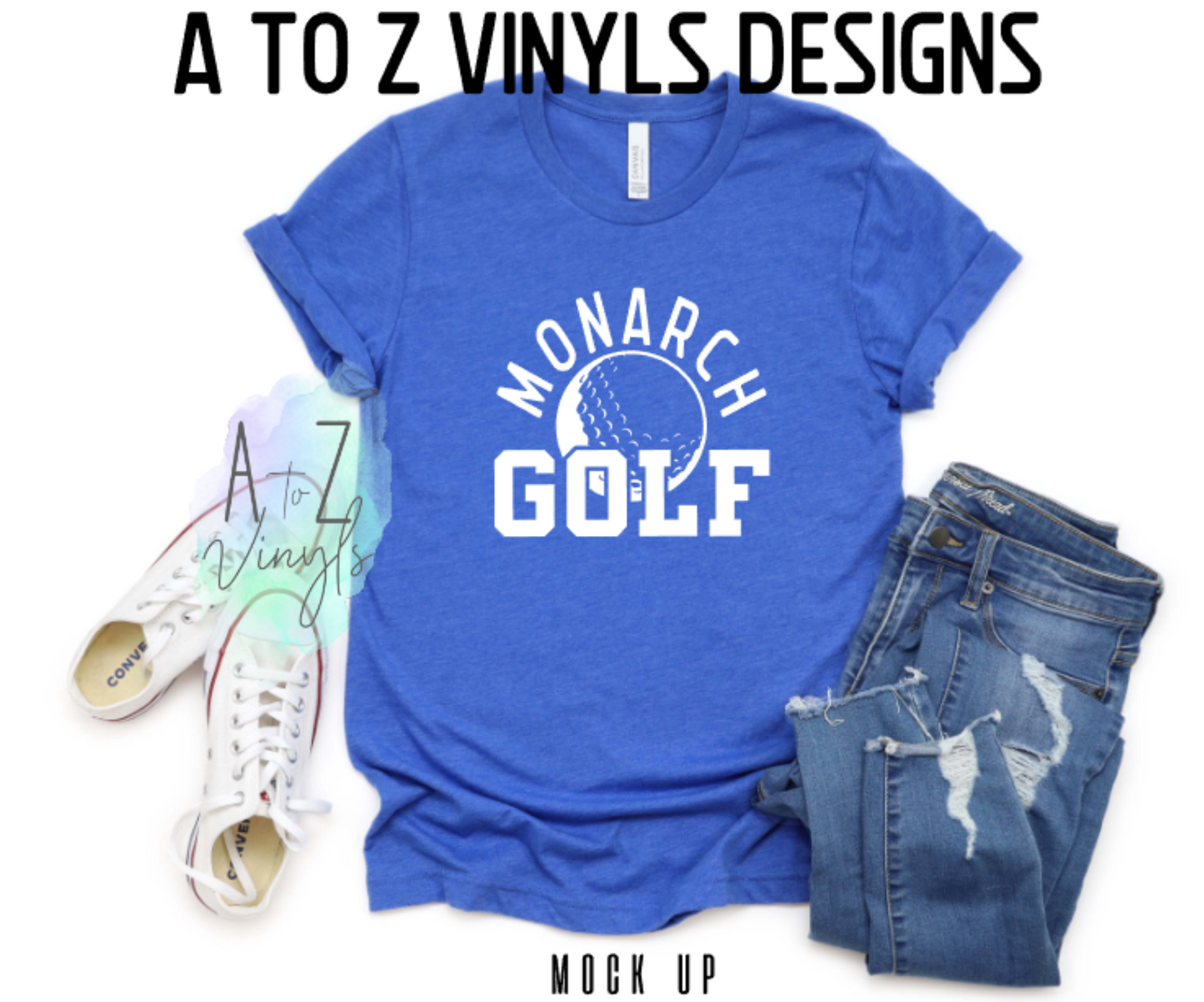 Adult Unisex Royal blue- Monarch Golf